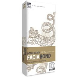 Faciabond Papel Multifuncional Facia Bond - Doble Carta 27.9x43.2 cm 75 g/m² · Blanco Paquete estándar · Alta calidad para impresión y copiado