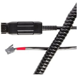 Cable Adaptador QD a RJ9 JPL Telecom - Cable de Auricular · 2 metros de Longitud Cable Redondo · Color Negro