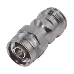 Adaptador en Línea RF Industries RFD-43F-NM - Conversión · De Conector 4.3-10 Hembra a N Macho Bronce Blanco, Plata, Teflón · Uso Profesional en Telecomunicaciones