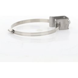 Kit Adaptador de Separación Syscom SOA-385-060 - Abrazadera 5-6" · Orificio Roscado 3-8" · Acero Inoxidable · Presentación 10 Piezas