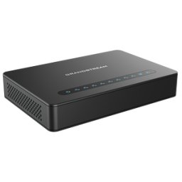 Grandstream Networks Adaptador VoIP Grandstream HT818 - 8 Puertos FXS · SIP 2.0 Soporta Fax T.38 y Codecs G.711, G.729, OPUS · Router NAT Integrado con 2 Puertos Gigabit