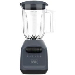 Black & Decker Licuadora BLACK+DECKER BL2209PBLA - 750 W · 1.65 L 8 Velocidades · Vaso de Plástico · Cuchillas Ice Crush