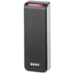 Lector de Tarjetas HID R20S - Acceso · Multitecnología RFID · 125 kHz y 13.56 MHz Conexión Wiegand y OSDP · Alimentación 12 Vcd · Led Tricolor para Superficie Plana