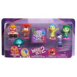 Set 7 Figuras Disney Pixar Inside Out 2 Intensamente Niños a Partir de 3 Años