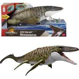 Jurassic World Mattel Dinosaurio Mosasaurus para niños de 4 años