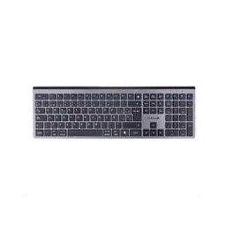 TECLADO TECHZONET ZACTCB01 INALAMBRICO BLUETOOTH 2.0 Y 3.0, RECARGABLE TIPO C