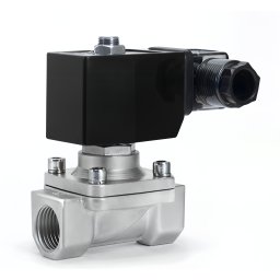 SSV-12110V Válvula Solenoide 110V 50/60 Hz 1/2” FNPT NC Acero Inixidable