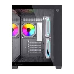 Gabinete Mini Torre Balam Rush BR-943840 - Mini-Tower · Uso Profesional Micro ATX/Mini ITX · Puertos Frontales USB, Diseño Compacto