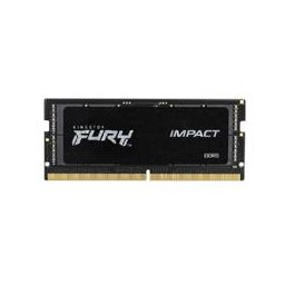 MEMORIA RAM KINGSTON SODIMM DDR5 32GB 5600MT/S FURY IMPACT BLACK CL40 262PIN 1.1V C/DIFUSOR DE CALOR P/LAPTOP KF556S40IB-32
