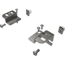 Accesorios de Montaje Atornillable HOFFMAN ELA02SF - Soporte para Lámparas LED EL900d · Instalación Segura y Duradera Uso Industrial · Material Metálico Resistente