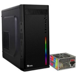 Gabinete Stylos Secai - Media Torre - Micro ATX/Mini ITX - Fuente 550W