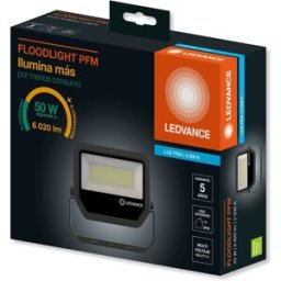 Reflector LED LEDVANCE 91461 - Reflector Exterior · 50W 6020lm 5000K · IP65 Negro