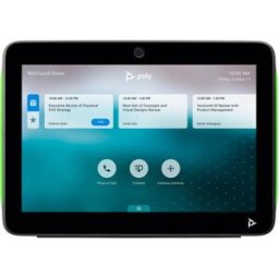 Controladora Táctil Poly TC10 875K5AA - Pantalla 10.1" LED 1280x800 · Alimentación PoE · Color Negro Compatible Teams Zoom Google Meet · Sala de Conferencias Profesional