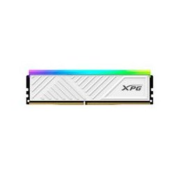 MEMORIA XPG SPECTRIX D35G UDIMM DDR4 8GB PC4-25600 3200MHZ CL16 288PIN 1.35V RGB CON DISIPADOR PC/GAMER COLOR BLANCO (AX4U32008G16A-SWHD35G)