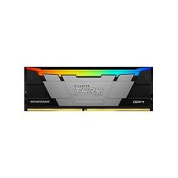 MEMORIA RAM KINGSTON DIMM DDR4 16GB 3200MT/S FURY RENEGADE BLACK XMP RGB CL16 288PIN 1.35V C/DISIPADOR DE CALOR P/PC/GAMER/ALTO RENDIMIENTO KF432C16RB12A/16