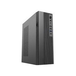 GABINETE ACTECK ONEX GS450 / MINI TORRE SLIM / MICRO ATX - MINI ITX / LECTOR SD / DOBLE POSICION / FUENTE DE PODER FLEX ATX 500 W / 5 AÑOS DE GARANTIA / FULL METAL / NEGRO / AC-943086