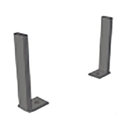 Pies Base Escalera Tubular Charofil CH-PBTB-EP - Material Resistente - Soporte Estable - Diseño Duradero para Uso Profesional