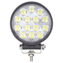 Luz de Trabajo Epcom XD42F - 14 LED · 3500 Lúmenes 10-30 Vcd · 42 W · 4.3" · IP67 · Uso Exterior