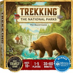 Trekking Los Parques Nacionales El Juego De Mesa 1 a 5 Jugadores