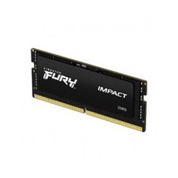 MEMORIA RAM KINGSTON SODIMM DDR5 32GB 4800MT/S FURY IMPACT BLACK CL38 262PIN 1.1V C/DIFUSOR DE CALOR P/LAPTOP (KF548S38IB-32)