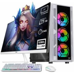 Computadora de Escritorio Xtreme PC Gaming XTPCI932GBHD770MW - Intel Core i9-12900 · GPU Integrada 16 GB RAM DDR4 · 1 TB SSD NVMe Windows 11 Versión de Prueba · Torre Monitor 27" Teclado y Mouse Incluidos