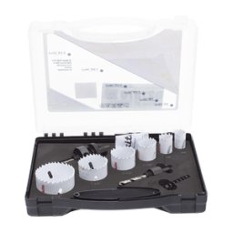 Kit de Brocas Sierras Makita D-21870 - 6 Piezas - 2 Adaptadores - Resorte de Expulsión