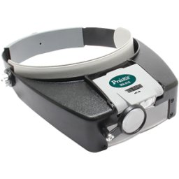 Lampara LED Correa Frontal SYSCOM 711-IN-016 Lentes Aumento 1.8x 2.6x 5.8x