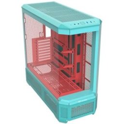 Gabinete Gamer Thermaltake View 600 TG - Torre · Uso Profesional y Gaming ATX/E-ATX/Micro ATX/Mini-ITX Ventanas Laterales Soporta Ventiladores 120/140 mm, Color Menta