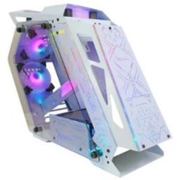 Gabinete XZeal IR02 - Media Torre Micro ATX · Mini ITX 4 Ventiladores · Panel Lateral Blanco