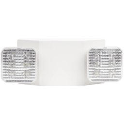 Luz LED de Emergencia SFire SF700W - Montaje en Superficie · Cubierta ABS Blanca 150 lúmenes · Batería de Respaldo Incluida
