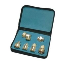 Adaptadores 7-16 Din RF Industries RFA-4013 - Kit Completo de 6 Piezas · Conectores Telefonía · Alta Compatibilidad Uso Profesional en Telecomunicaciones