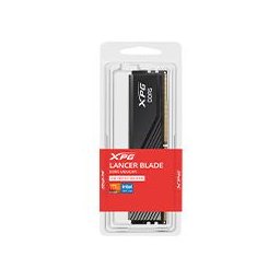 MEMORIA XPG LANCER BLADE UDIMM DDR5 8GB PC-44800 5600MHZ CL46 1.1V CON DISIPADOR NEGRO PC GAMMER/ALTO RENDIMIENTO (AX5U5600C468G-SLABBK)