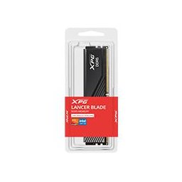 MEMORIA XPG LANCER BLADE UDIMM DDR5 16GB PC5-44800 5600MHZ CL46 1.1V CON DISIPADOR NEGRO PC GAMMER/ALTO RENDIMIENTO (AX5U5600C4616G-SLABBK)