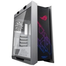 Gabinete Gamer ASUS ROG Strix Helios White Edition - Media Torre - E-ATX/ATX/Micro ATX/Mini-ITX - Panel Lateral - RGB - Blanco