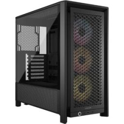 Gabinete Gamer Corsair FRAME 4000D RS ARGB - Media Torre - ATX/Micro-ATX/Mini-ITX/E-ATX - Panel Lateral