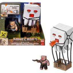 Minecraft La Película Figura Ataque Explosivo Ghast para niños de 6 años en adelante