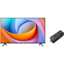 Pantalla Smart TV Hisense BDL REGULADOR T-02-0-32-Roku - 32" HD · Roku TV · Incluye Regulador VICA T-02 700 W · Ideal para Espacios Compactos