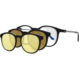 Lentes de sol Eagle Eyes® SuperSight Sistema 3 en 1 Vintage Round