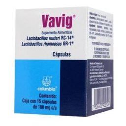 Columbia Vavig Suplemento Alimenticio Lactobacillus Caja C/15 Capsulas