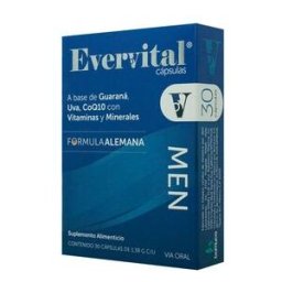 Bomuca Evervital Men Suplemento Alimenticio Caja C/30 Capsulas