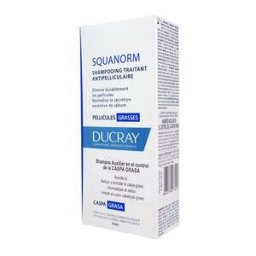 Pierre Fabre Ducray Squanorm Shampoo Caspa Graso Botella C/200 Ml