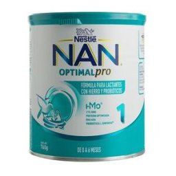 Nestlé Nan Optimal Pro Formula Infantil E1 Bote C/760 Gr