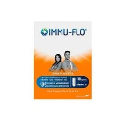 Biocodex Immu-Flo Adulto Suplemento Alimenticio Caja C/30 Capsulas