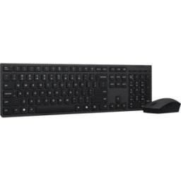 Combo teclado y mouse inalámbrico Lenovo Professional recargable, dist. español de Latinoamérica 171 //