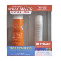 Pierre Fabre Avene Kit Solar Spray Adulto SPF 50+ 200 Ml+Agua Termal 50 Ml