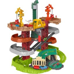 Thomas & Friends Pista de Juguete Súper Torre Para Niños de 3 años en adelante
