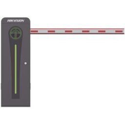 Barrera Vehicular Derecha Serie 320 · Brazo Recto 4 m Iluminado LED · Control de Acceso Profesional · Marca Hikvision Modelo KT-320-LED(4MR)