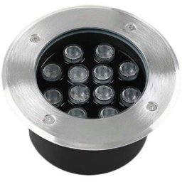 Luminaria Decorativa ARTLITE ADE-207 - Empotrable en Piso · 12W 6500K (Blanco Frío) · LED Integrado, Acero Inoxidable, IP67