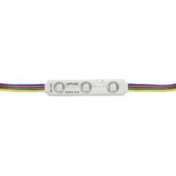 Módulo LED Winled WMO-001 - Módulo 3 Leds SMD 5050 · 0.72W 12V DC · RGB Multicolor, Atenuable, IP65 Exterior