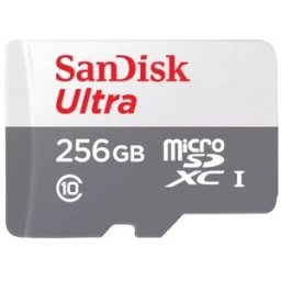 Memoria MicroSDXC SanDisk Ultra - 256GB - Clase 10 - UHS-I - C/Adaptador >> ¡Recibe 5% de descuento en el precio de este producto al confirmar tu pedido! <<